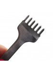 3/4/5/6mm odstęp punktak pneumatyczny do skóry dziurkacze narzędzia sznurowanie szwy do szycia DIY skóra narzędzia rzemieślnicze