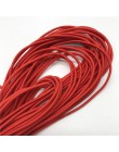 5 jardów 2mm kolorowe wysokoelastyczne okrągłe gumki okrągłe elastyczne liny gumką elastyczna linia DIY akcesoria do szycia
