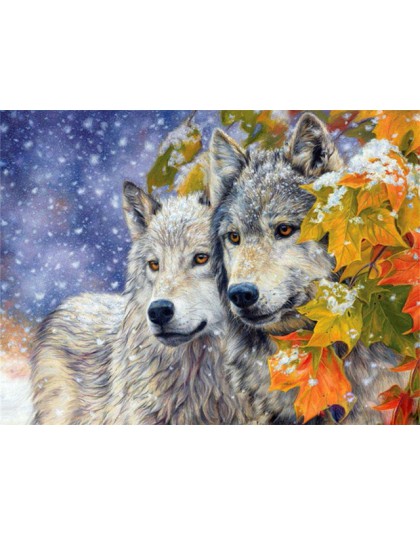 AZQSD zwierzęta obrazy olejne według liczb dla dorosłych farby po numerach na płótnie zestawy do malowania 50x40cm DIY prezent H