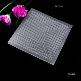 2019 New Arrival księga gości wzór w kropki DIY cięcie papieru umiera Scrapbooking plastikowe tłoczenie Folder rozmiar 10.5*15.5