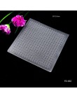 2019 New Arrival księga gości wzór w kropki DIY cięcie papieru umiera Scrapbooking plastikowe tłoczenie Folder rozmiar 10.5*15.5
