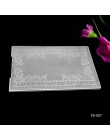 2019 New Arrival księga gości wzór w kropki DIY cięcie papieru umiera Scrapbooking plastikowe tłoczenie Folder rozmiar 10.5*15.5
