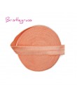 BRISTLEGRASS 2 5 Yard 5/8 "15mm Solid Color Shiny FOE Foldover elastyczna opaska do włosów opaski z pałąkiem na głowę sukienka k