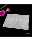 2019 New Arrival księga gości wzór w kropki DIY cięcie papieru umiera Scrapbooking plastikowe tłoczenie Folder rozmiar 10.5*15.5