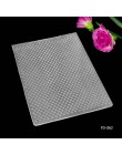 2019 New Arrival księga gości wzór w kropki DIY cięcie papieru umiera Scrapbooking plastikowe tłoczenie Folder rozmiar 10.5*15.5