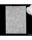 2019 New Arrival księga gości wzór w kropki DIY cięcie papieru umiera Scrapbooking plastikowe tłoczenie Folder rozmiar 10.5*15.5