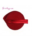 BRISTLEGRASS 2 5 Yard 5/8 "15mm Solid Color Shiny FOE Foldover elastyczna opaska do włosów opaski z pałąkiem na głowę sukienka k