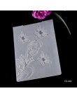 2019 New Arrival księga gości wzór w kropki DIY cięcie papieru umiera Scrapbooking plastikowe tłoczenie Folder rozmiar 10.5*15.5