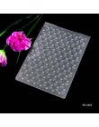 2019 New Arrival księga gości wzór w kropki DIY cięcie papieru umiera Scrapbooking plastikowe tłoczenie Folder rozmiar 10.5*15.5