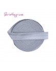 BRISTLEGRASS 2 5 Yard 5/8 "15mm Solid Color Shiny FOE Foldover elastyczna opaska do włosów opaski z pałąkiem na głowę sukienka k