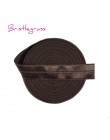BRISTLEGRASS 2 5 Yard 5/8 "15mm Solid Color Shiny FOE Foldover elastyczna opaska do włosów opaski z pałąkiem na głowę sukienka k