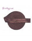 BRISTLEGRASS 2 5 Yard 5/8 "15mm Solid Color Shiny FOE Foldover elastyczna opaska do włosów opaski z pałąkiem na głowę sukienka k