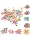Nowy wzór mieszany okrągłe metalowe ćwieki DIY Scrapbooking akcesoria rzemieślnicze do wystroju domu zdobienie Brad 28 projekt C