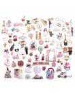68 sztuk motyw ślubny kreatywne odznaki DIY dekoracyjne naklejki Cartoon dla majsterkowiczów PC notebook przypadku telefonu scra