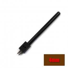 4 5 6 8mm odstępy skórzane dziurkacze kaletnicze DIY ręcznie perforowane okrągłe dziurkacz narzędzia dziurkacz skórzany wykrojni