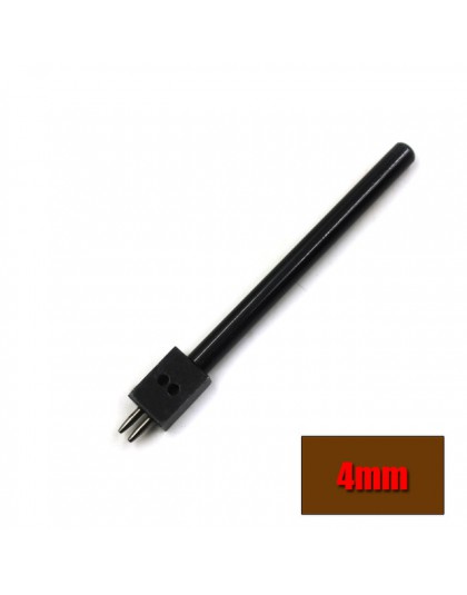 4 5 6 8mm odstępy skórzane dziurkacze kaletnicze DIY ręcznie perforowane okrągłe dziurkacz narzędzia dziurkacz skórzany wykrojni