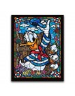 HOMFUN pełna plac/okrągłe wiertło 5D DIY diament malarstwo "bohaterowie kreskówek" 3D haft Cross Stitch 5D wystrój ze strasu