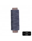 MIUSIE 1 sztuk 50M 150D 1mm skóra woskowana nić przewód do rękodzieło DIY narzędzie nici do szycia ręcznego, płaski, woskowany, 
