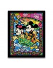 HOMFUN pełna plac/okrągłe wiertło 5D DIY diament malarstwo "bohaterowie kreskówek" 3D haft Cross Stitch 5D wystrój ze strasu