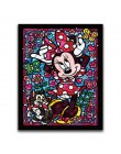 HOMFUN pełna plac/okrągłe wiertło 5D DIY diament malarstwo "bohaterowie kreskówek" 3D haft Cross Stitch 5D wystrój ze strasu