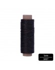 MIUSIE 1 sztuk 50M 150D 1mm skóra woskowana nić przewód do rękodzieło DIY narzędzie nici do szycia ręcznego, płaski, woskowany, 