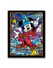 HOMFUN pełna plac/okrągłe wiertło 5D DIY diament malarstwo "bohaterowie kreskówek" 3D haft Cross Stitch 5D wystrój ze strasu