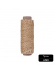 MIUSIE 1 sztuk 50M 150D 1mm skóra woskowana nić przewód do rękodzieło DIY narzędzie nici do szycia ręcznego, płaski, woskowany, 