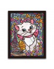 HOMFUN pełna plac/okrągłe wiertło 5D DIY diament malarstwo "bohaterowie kreskówek" 3D haft Cross Stitch 5D wystrój ze strasu