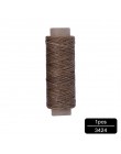 MIUSIE 1 sztuk 50M 150D 1mm skóra woskowana nić przewód do rękodzieło DIY narzędzie nici do szycia ręcznego, płaski, woskowany, 