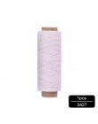 MIUSIE 1 sztuk 50M 150D 1mm skóra woskowana nić przewód do rękodzieło DIY narzędzie nici do szycia ręcznego, płaski, woskowany, 