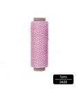 MIUSIE 1 sztuk 50M 150D 1mm skóra woskowana nić przewód do rękodzieło DIY narzędzie nici do szycia ręcznego, płaski, woskowany, 