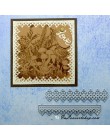 Kokorosa wykrojniki metalowe matryce warstwa koronkowa krawędź Die Scrapbooking Album tworzenie kartek szablon do wytłaczania Di