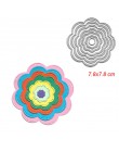 Kwadratowa gwiazda serce prostokąt koło umiera rama metalowa matryca do DIY karty papierowe do scrapbookingu Die Cuts Album foto
