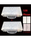 64/128pcs butelki zestaw do malowania diamentowego akcesoria schowek koraliki pojemnik diament haft kamień mozaika Convenience B