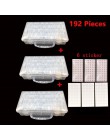 64/128pcs butelki zestaw do malowania diamentowego akcesoria schowek koraliki pojemnik diament haft kamień mozaika Convenience B