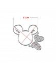 Mickey Mouse rzemiosła metalowe wykrojniki różnych zwierząt umiera księga gości Craft dekoracje umiera wzornik dla karty albumu