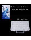 64/128pcs butelki zestaw do malowania diamentowego akcesoria schowek koraliki pojemnik diament haft kamień mozaika Convenience B