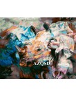 AZQSD DIY oprawione lew dziewczyna obrazy olejne według liczb dorosłych kolorowe farby obraz ścienny do salonu Home Decor