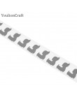 YeulionCraft 100x3CM kwiat przenikania ciepła taśma odblaskowa wytłaczanie na gorąco naklejka foliowa folia winylowa DIY żelazko