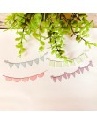 4 sztuk trójkąt koło banery Scrapbooking matryce do cięcia metalu szablony do album DIY papier karty dekoracyjne rzemiosło Die C