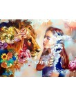 AZQSD DIY oprawione lew dziewczyna obrazy olejne według liczb dorosłych kolorowe farby obraz ścienny do salonu Home Decor