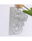 Koronki kształt metalu wykrojniki nowy 2018 kwiat granicy rzemiosła Die Cuts dla DIY karty papierowe do scrapbookingu dekoracje 