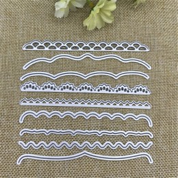 9 sztuk/zestaw ozdobne karty metalu wykrojniki szablony dla DIY Scrapbooking/album fotograficzny dekoracyjny wytłoczenia kartki 