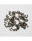 100 sztuk 4.5mm mieszane 3 kolory żelaza okrągłe metalowe Mini Brads dla akcesoria do scrapbookingu zdobienie zapięcie wyroby rę