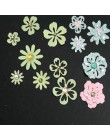 Eastshape 12 sztuk kwiaty Metal wykrojniki Daisy DIY szablony do cięcia papier typu kraft tworzenie kartek Scrapbooking wytłacza