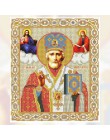 5d Diy diament malarstwo Cross Stitch religia ikona lidera diament mozaika prawdziwe religijne mężczyźni diamenty haft kryształk
