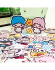 40 sztuk Hello kitty Minna no Tabo album kreskówkowy księga gości dekoracja wodoodporna naklejki DIY Handmade prezent naklejki s