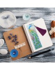 Malowanie diamentów zakładka 5D DIY o specjalnym kształcie diamentowa mozaika skórzana Tassel zakładki do książek haft krzyżykow