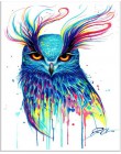 HOMFUN pełna plac/okrągłe wiertło 5D DIY diament malarstwo "zwierząt kolorowe obrazy" 3D haft Cross Stitch 5D wystrój domu