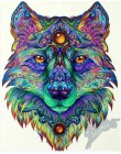 HOMFUN pełna plac/okrągłe wiertło 5D DIY diament malarstwo "zwierząt kolorowe obrazy" 3D haft Cross Stitch 5D wystrój domu
